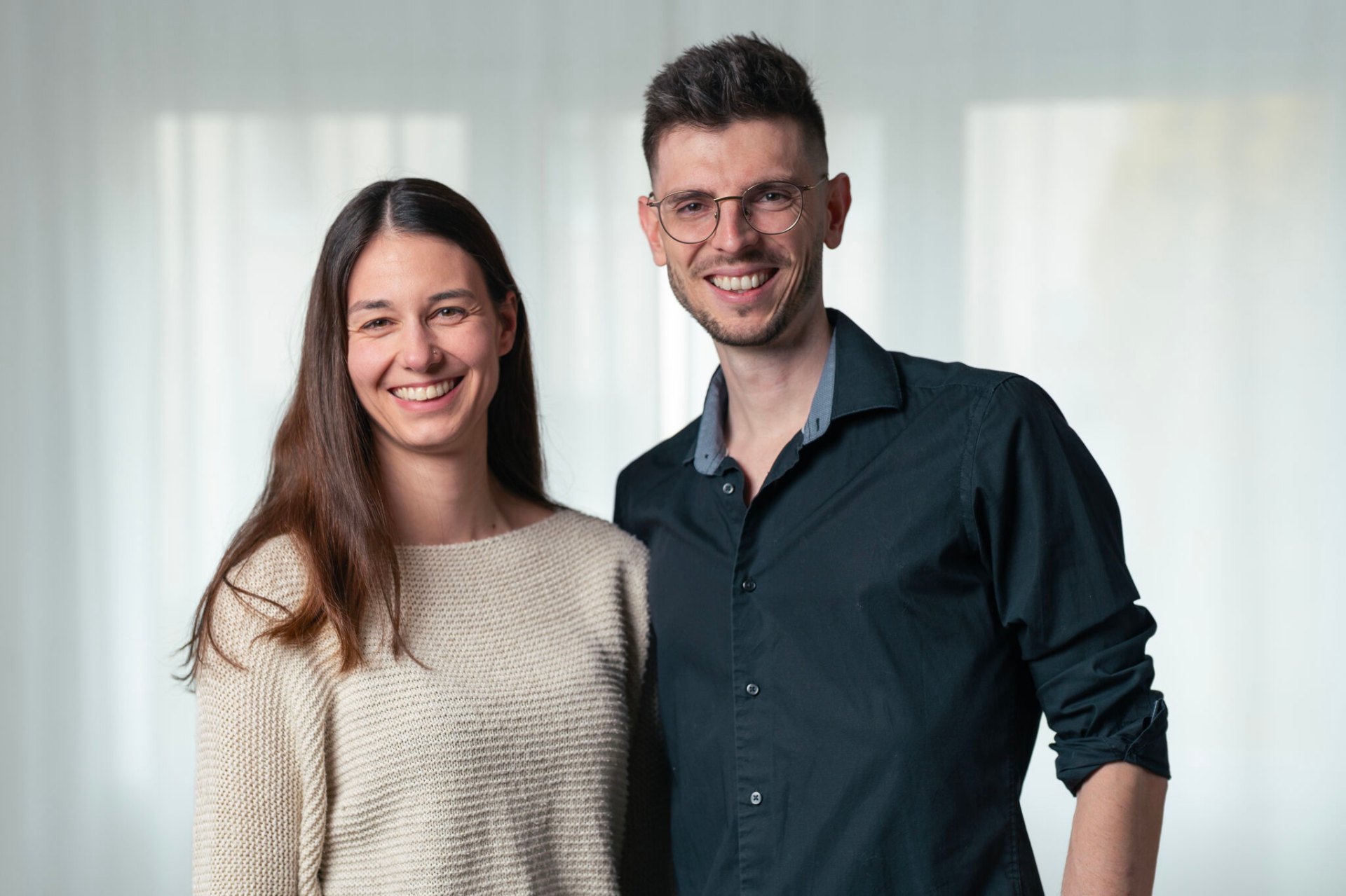 Dennis Lötterle und Michelle Rösti, Gründer der drafted GmbH in Pfäffikon ZH